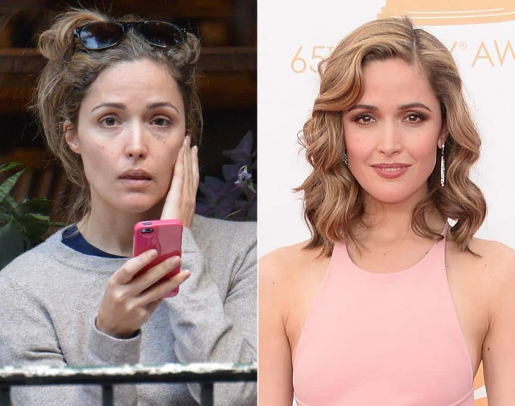 Before/after: 16 pictures of women with and without makeup