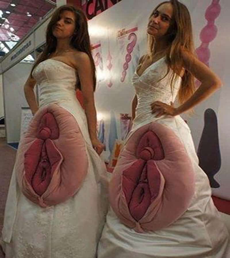 outrageous wedding dresses pics