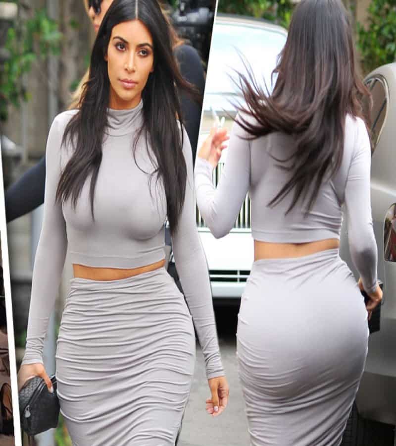 20 Photos Of Kim Kardashians Booty